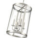Aydenn 4 Light 15.75 inch Brushed Nickel Indoor Pendant Ceiling Light